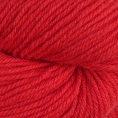 Fjell sokkegarn 3-tråds, farge rød